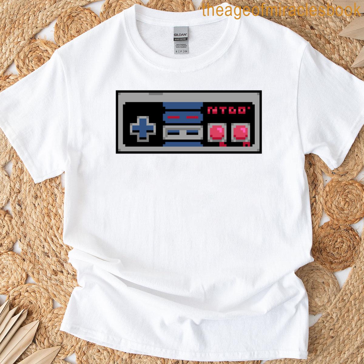 Nes Controller Pixel Art T-shirt