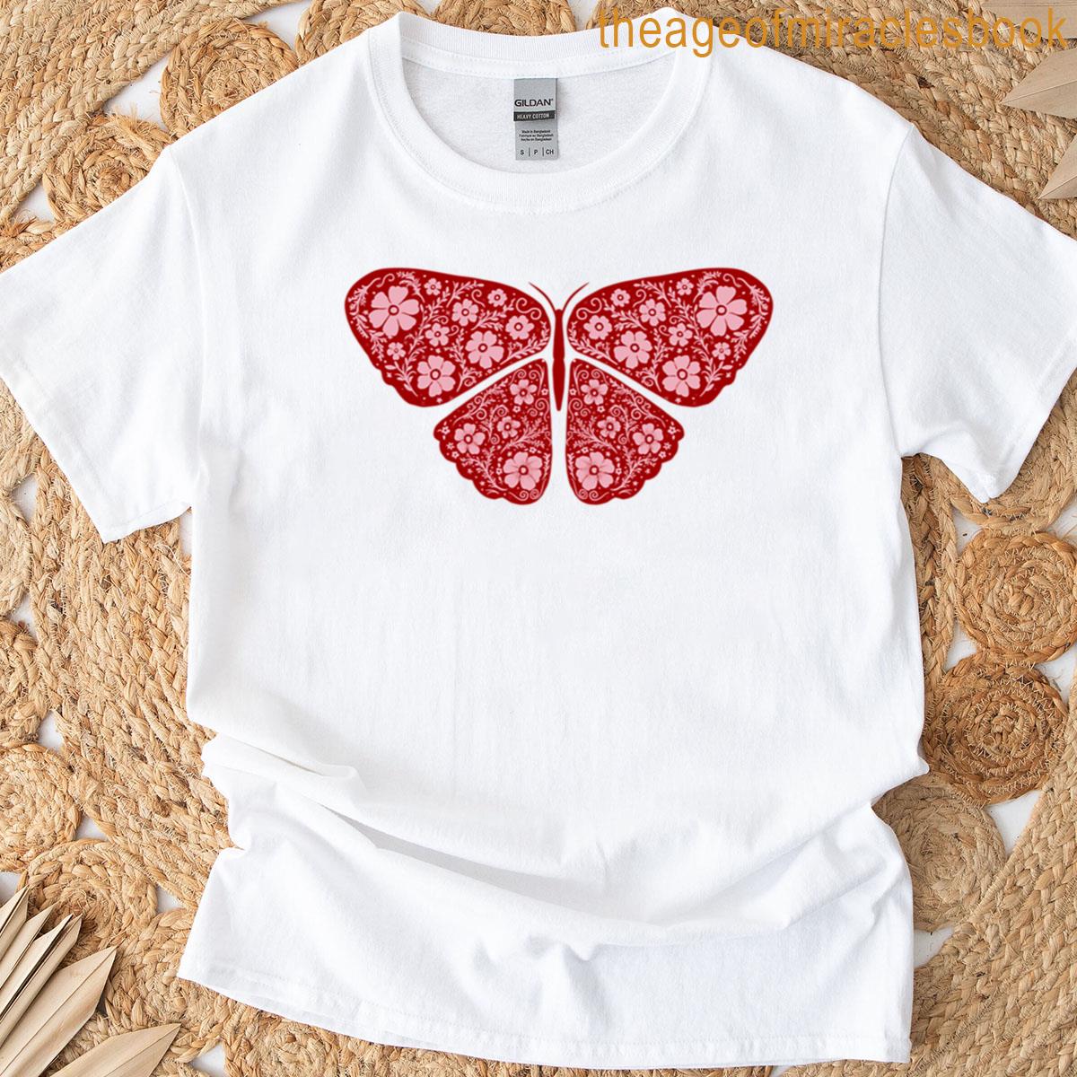 Red Butterfly T-shirt