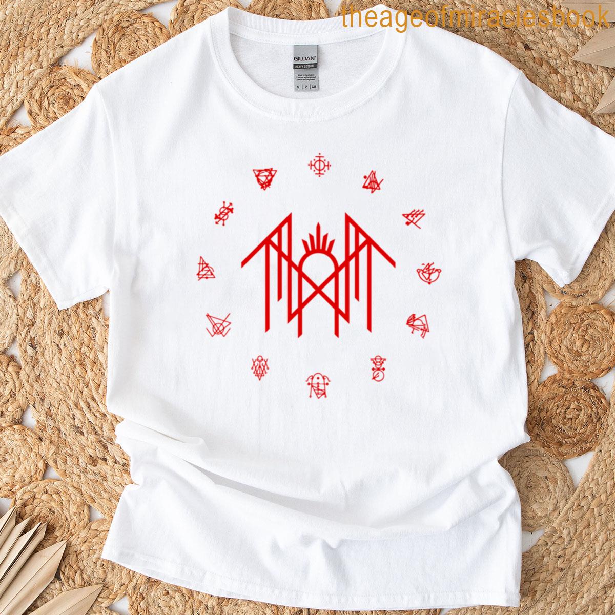 Red Symbolic Tkn Oversized T-shirt