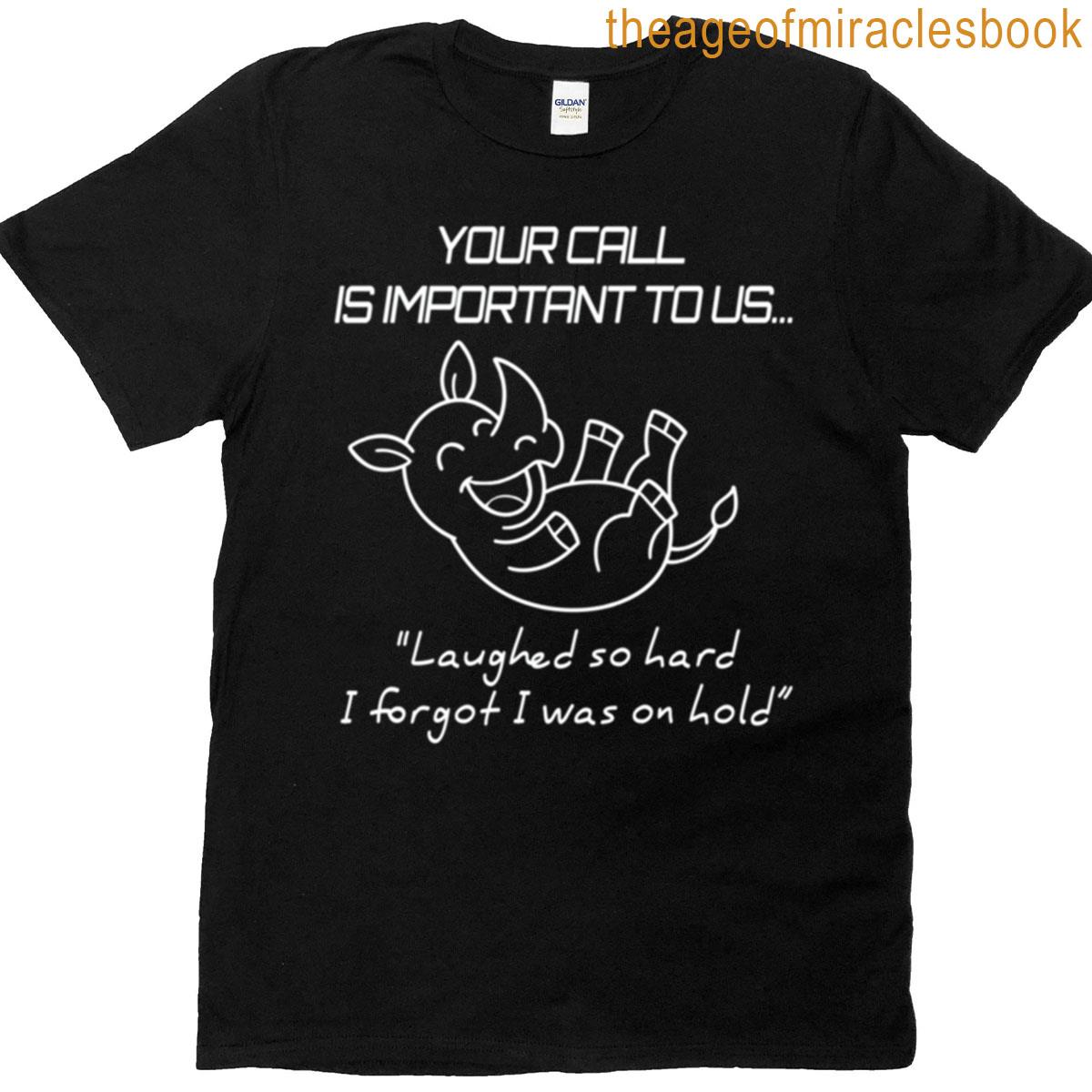 Rhino On Hold Sarcasm Tee Oversized T-shirt