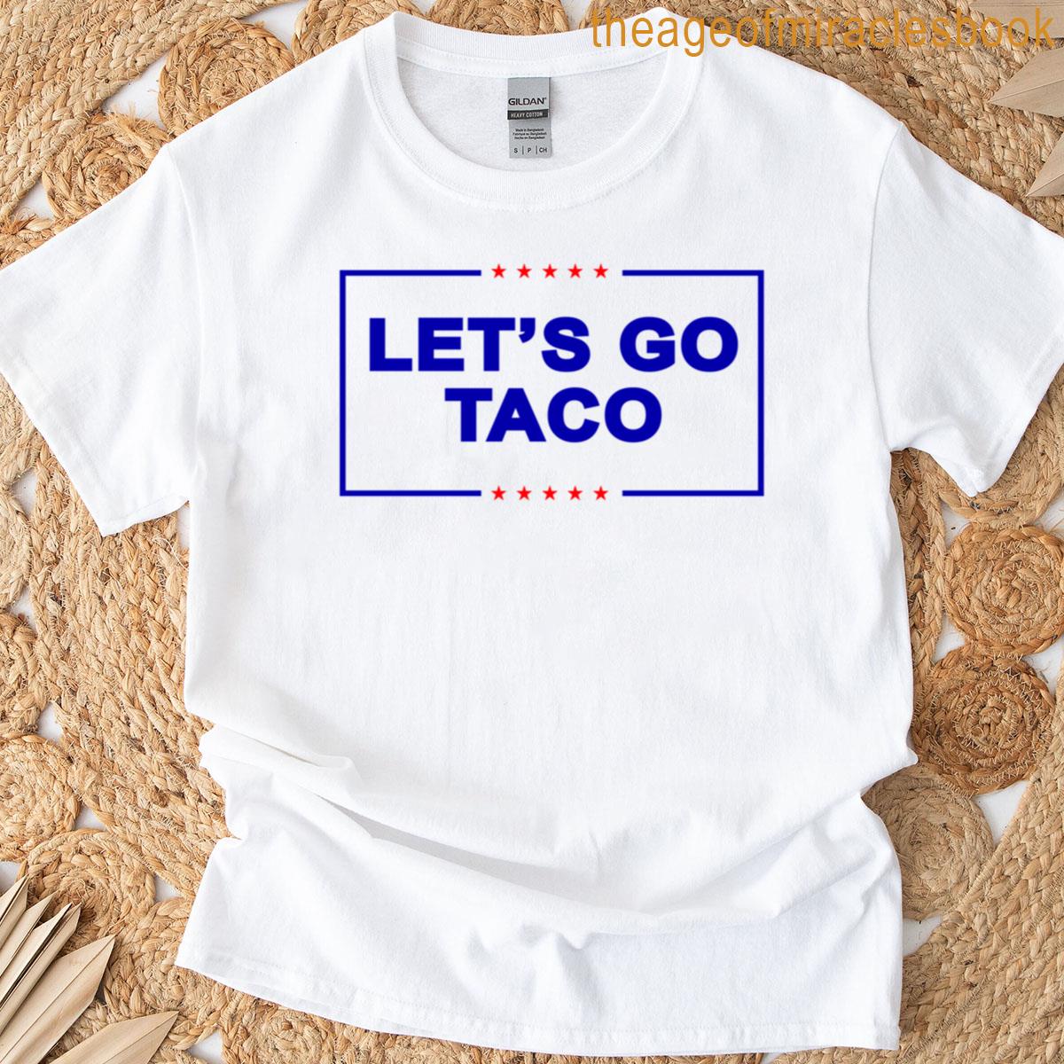 Taco Lets Go Taco Redblu T-shirt