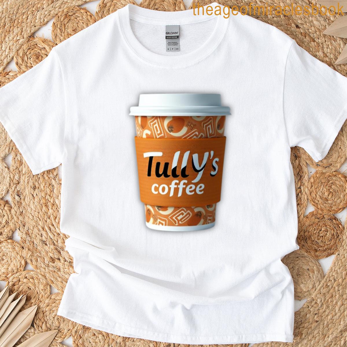 Tullys Realistic Coffee Cup T-shirt