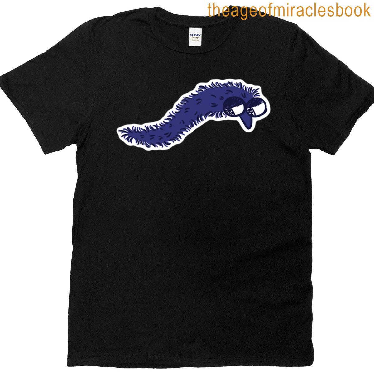 Worm On A String 1 Blue T-shirt