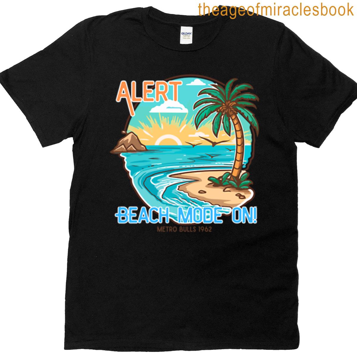 Alert – Beach Mode On Oversized T-shirt
