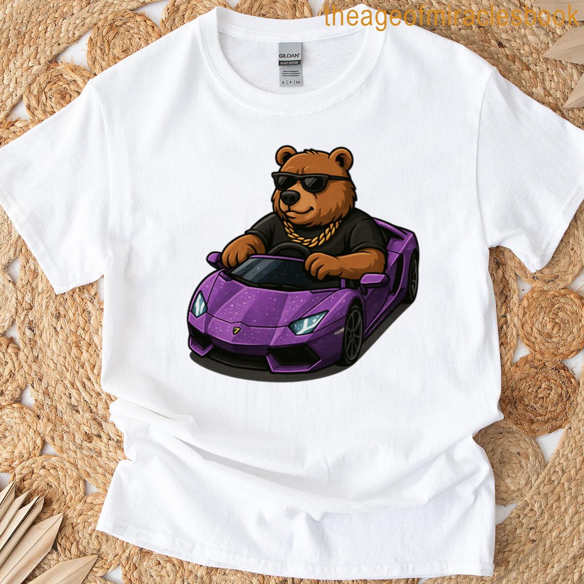 Bear On A Lambo T-shirt