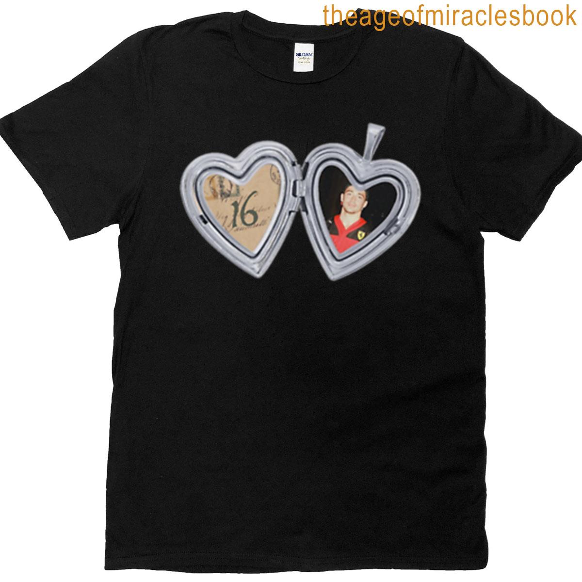 Charles Leclerc Locket Print T-shirt