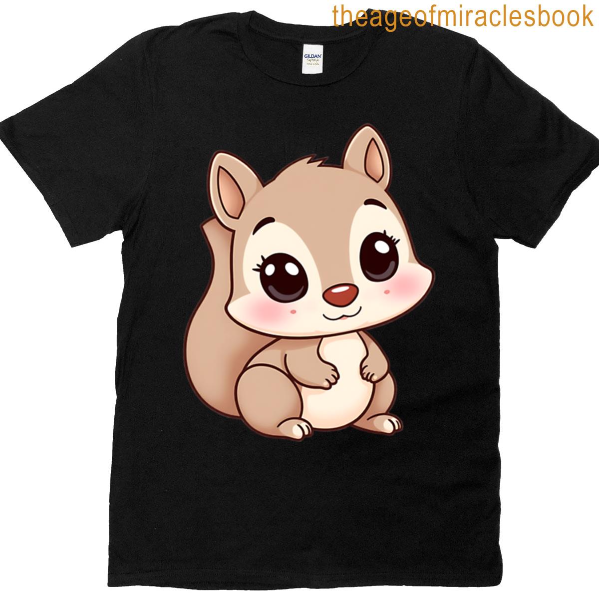 Cute Little Squirrel So Cute Oversized T-shirt