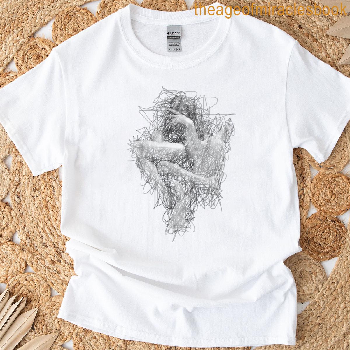 Draws Sadness Girl T-shirt