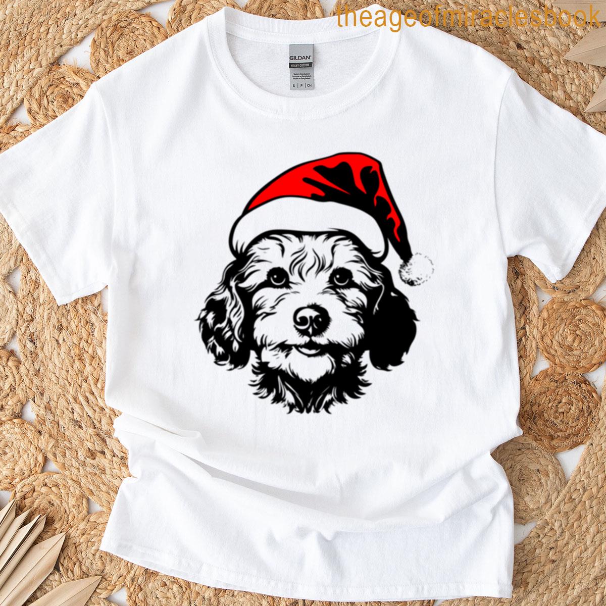 Festive Golden Retriever Oversized T-shirt