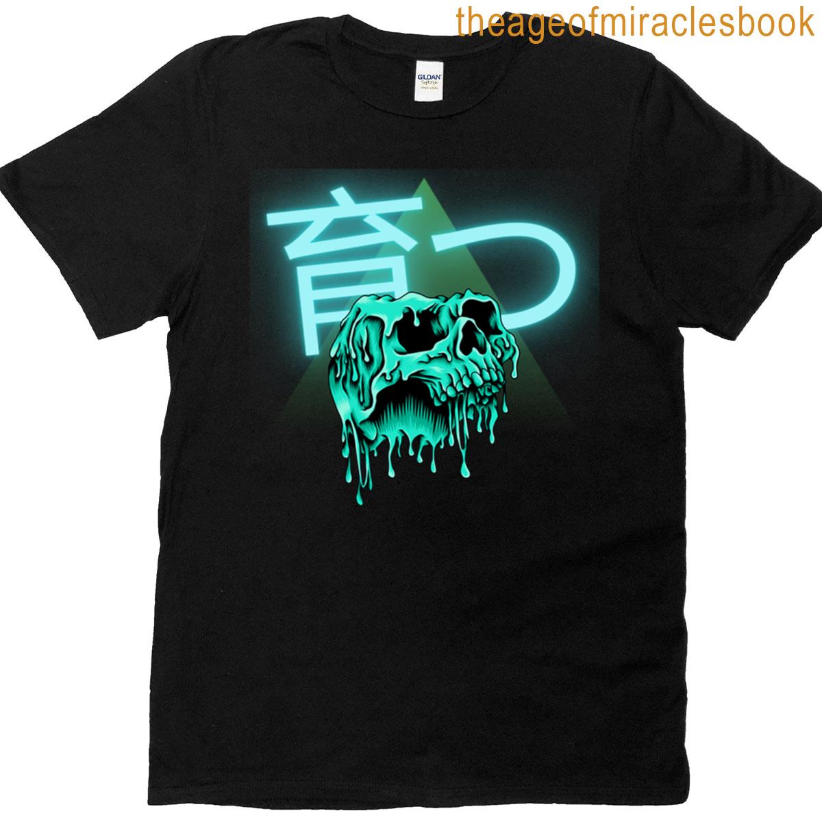 Grow Skull Japanese T-shirt