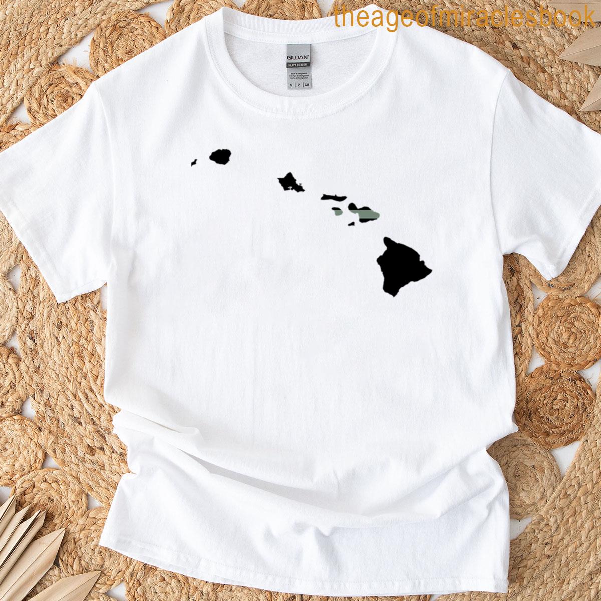 Hawaii Thin Silver Line T-shirt
