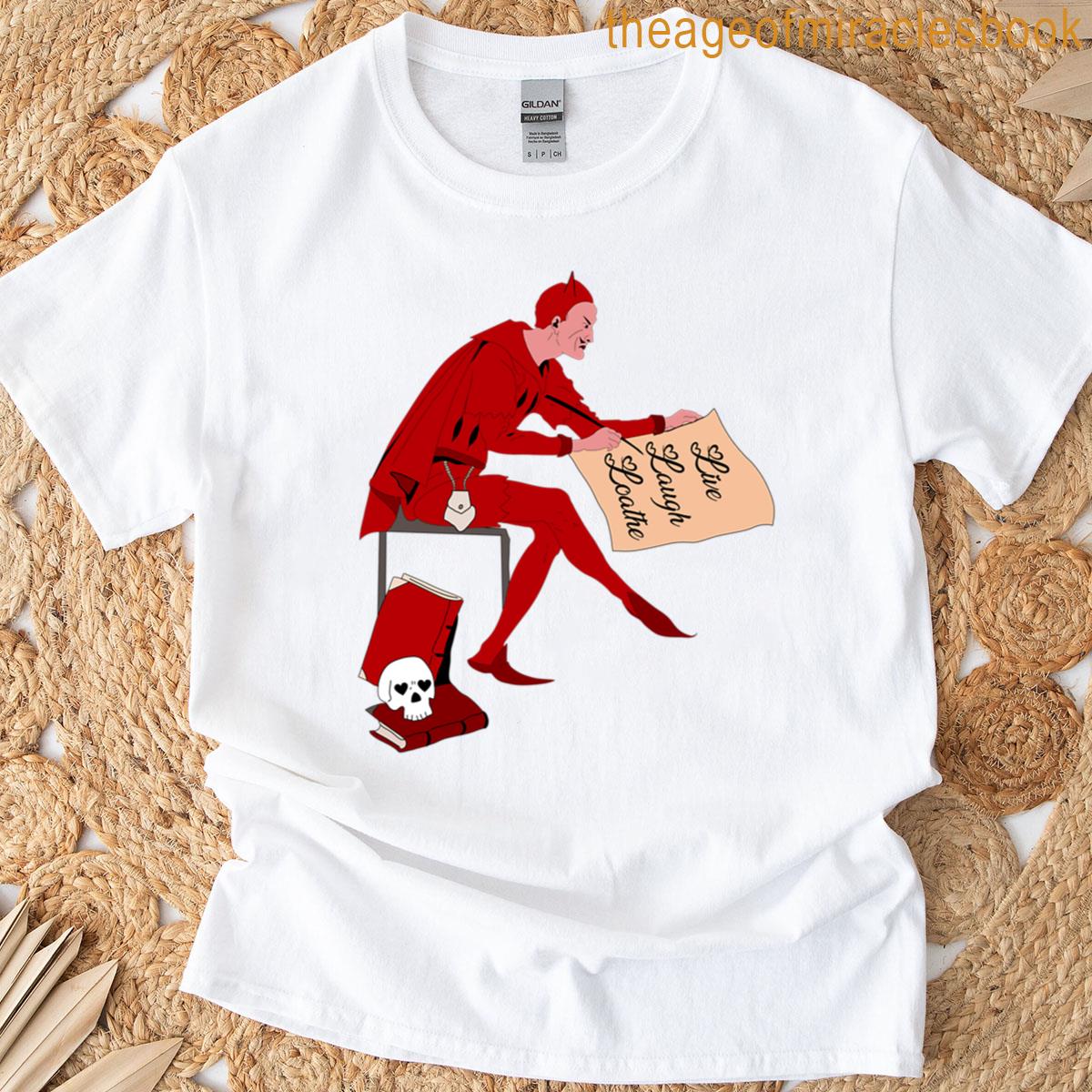 Live Laugh Loathe – Pink T-shirt