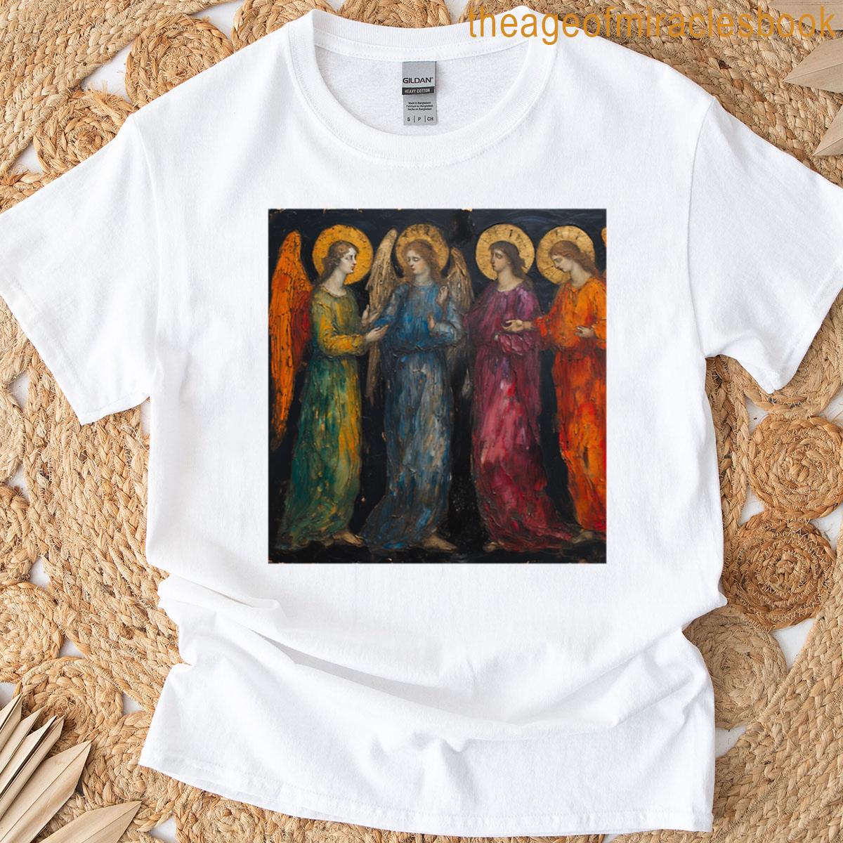 Medieval Angels Art T-shirt