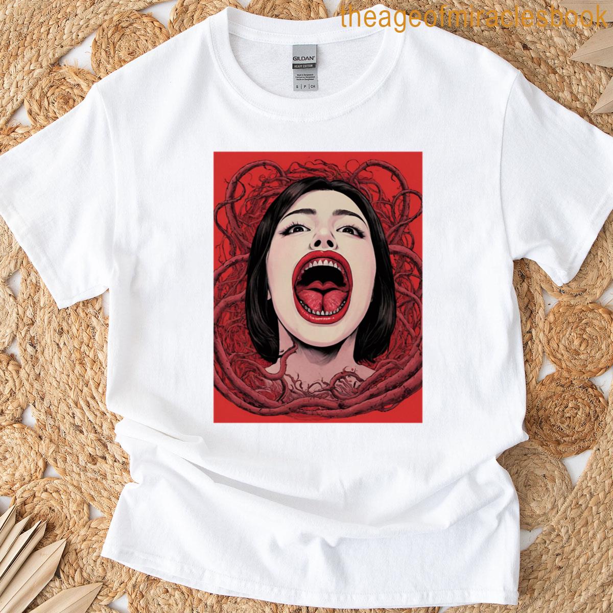 Mouth Oversized T-shirt