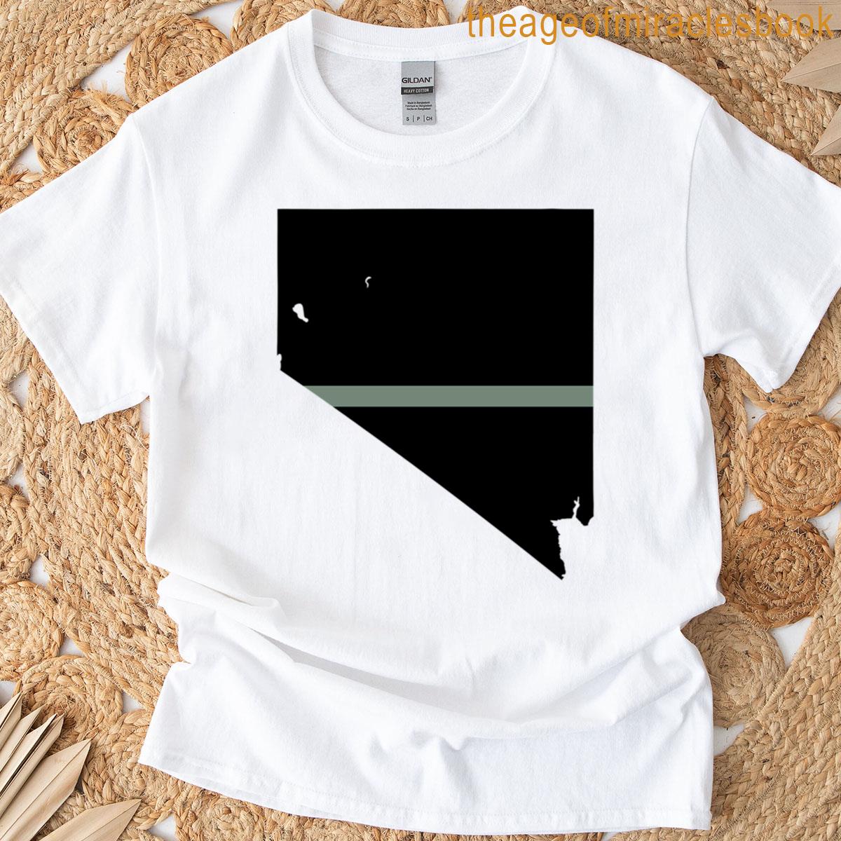 Nevada Thin Silver Line T-shirt