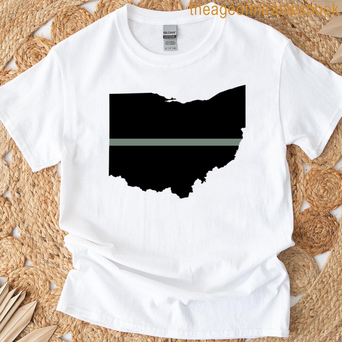 Ohio Thin Silver Line T-shirt