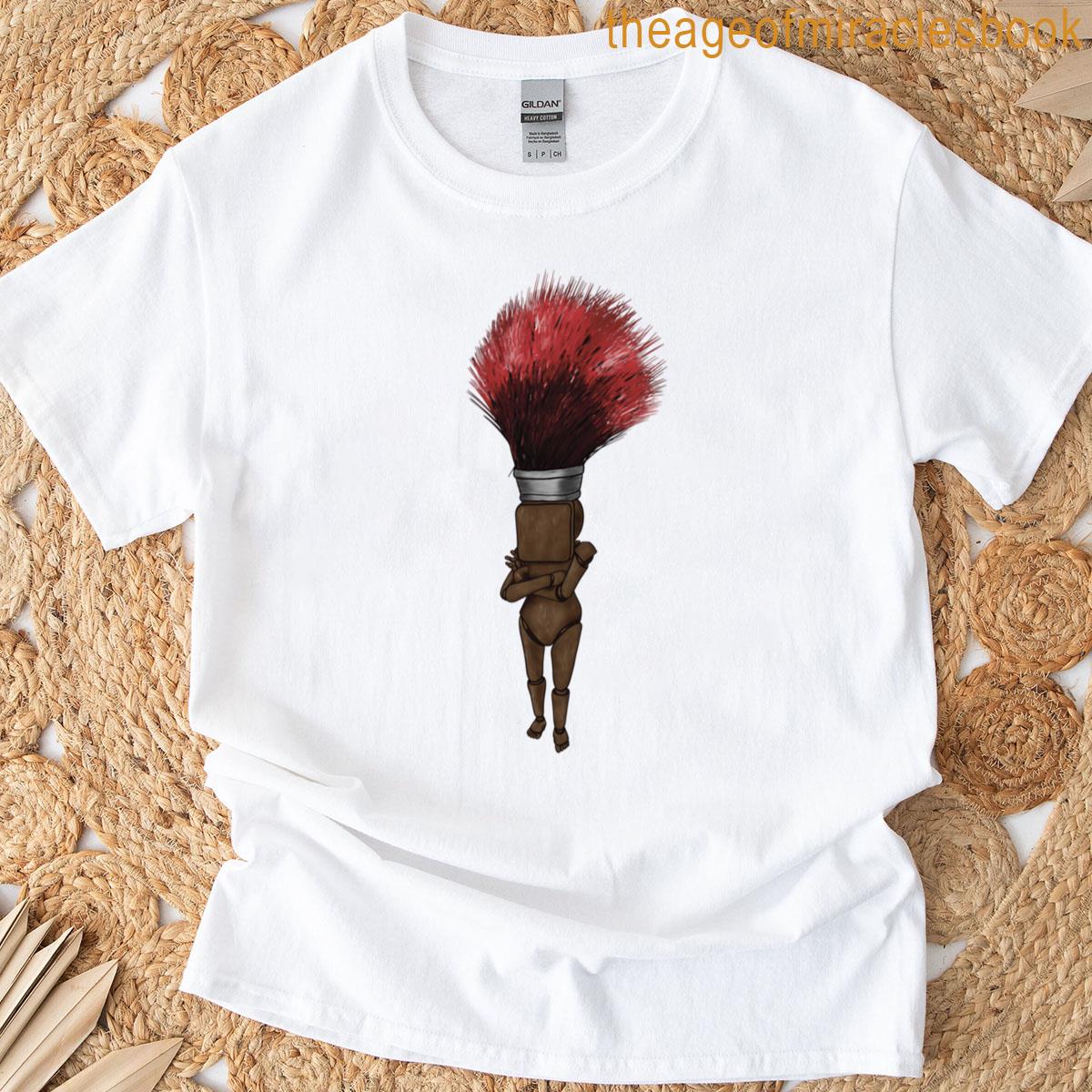 Paintbrush Man Oversized T-shirt