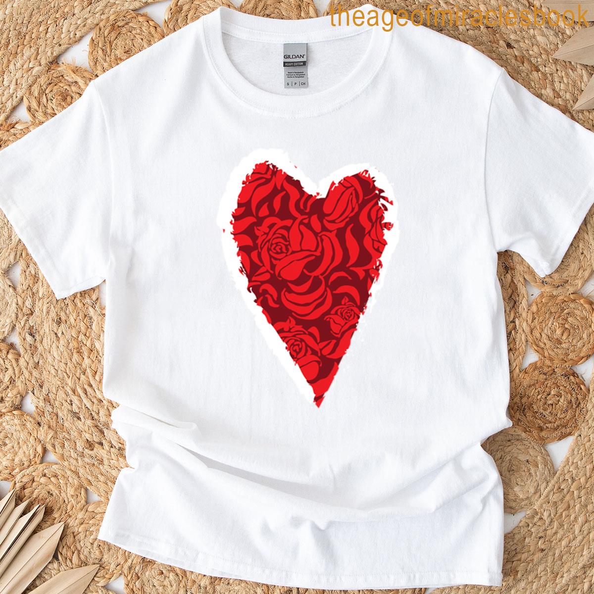 Rose Heart Oversized T-shirt