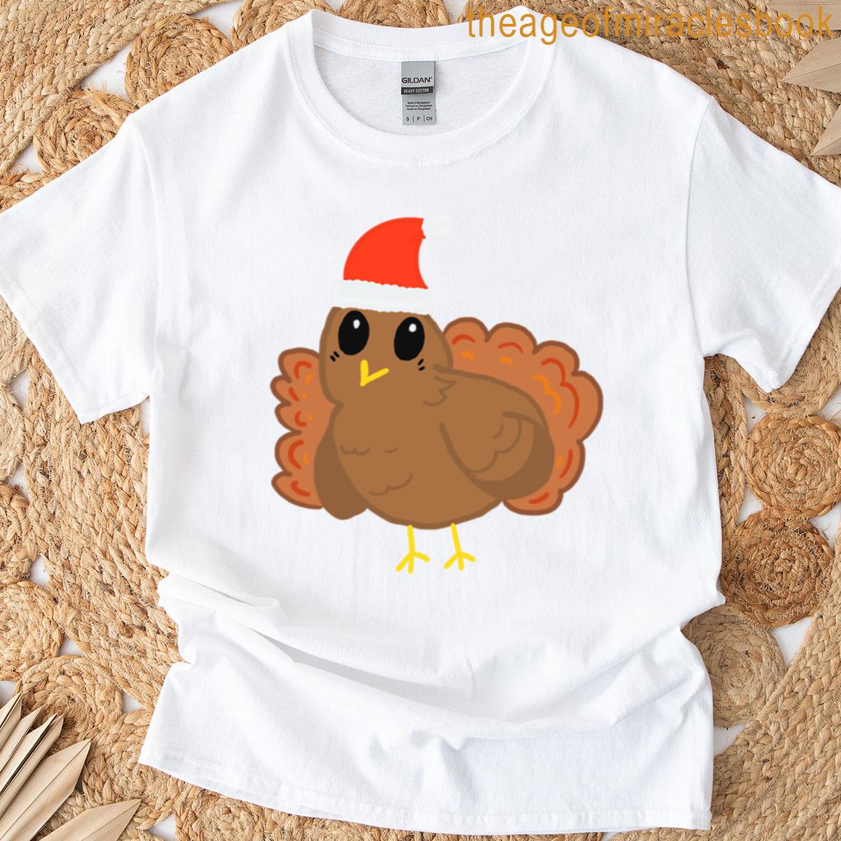 Santa Turkey Oversized T-shirt