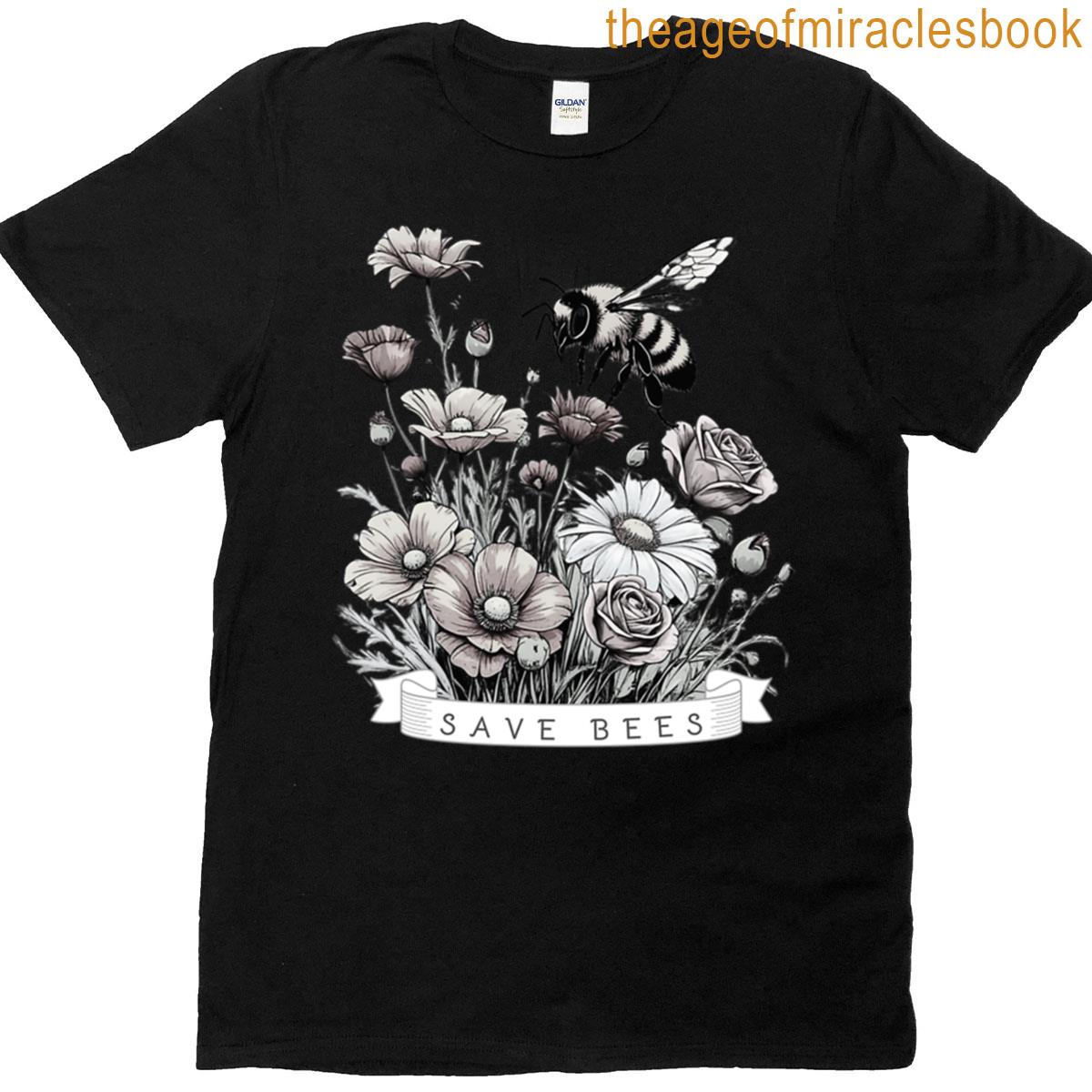 Save Bees – Mono T-shirt