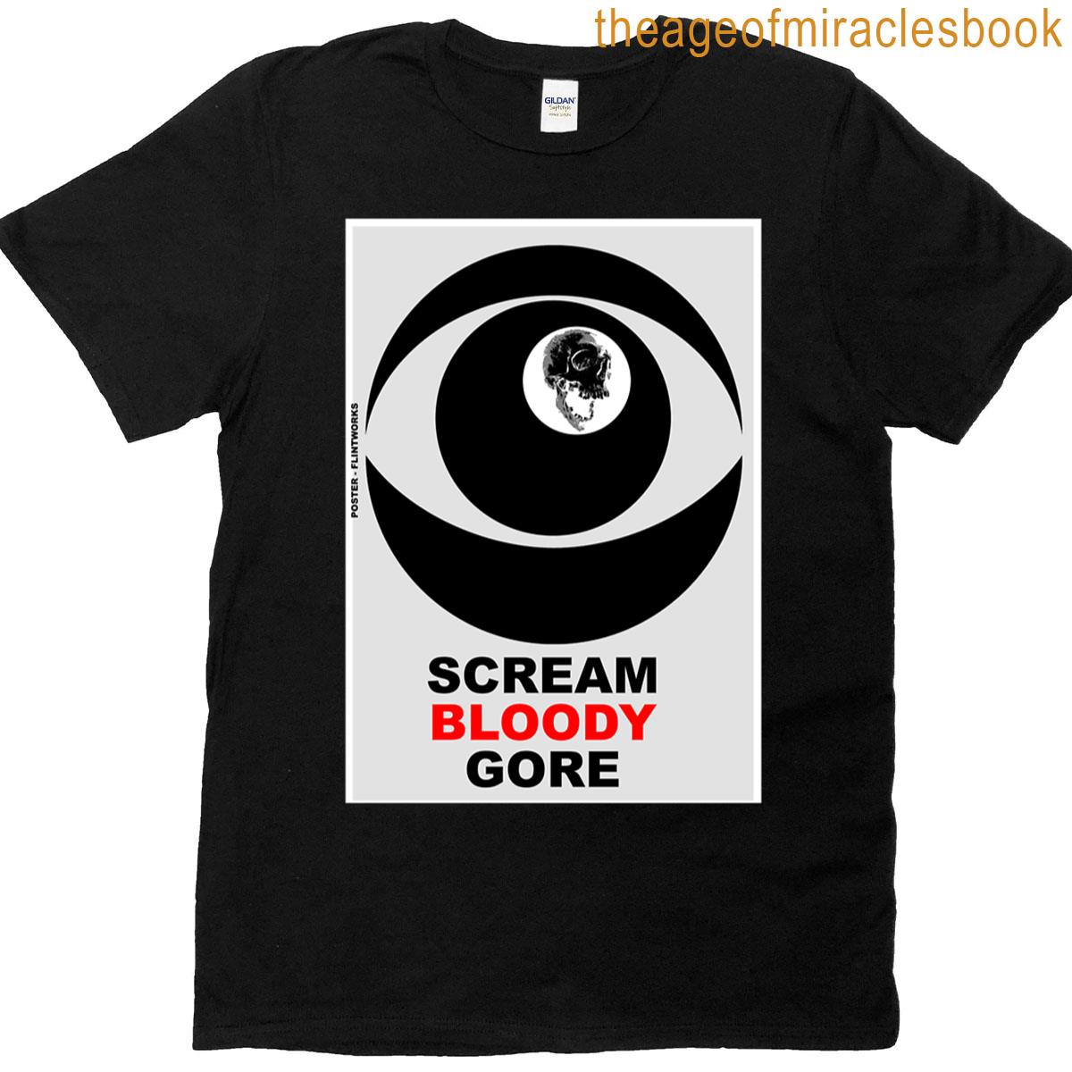 Scream Bloody Gore Oversized T-shirt
