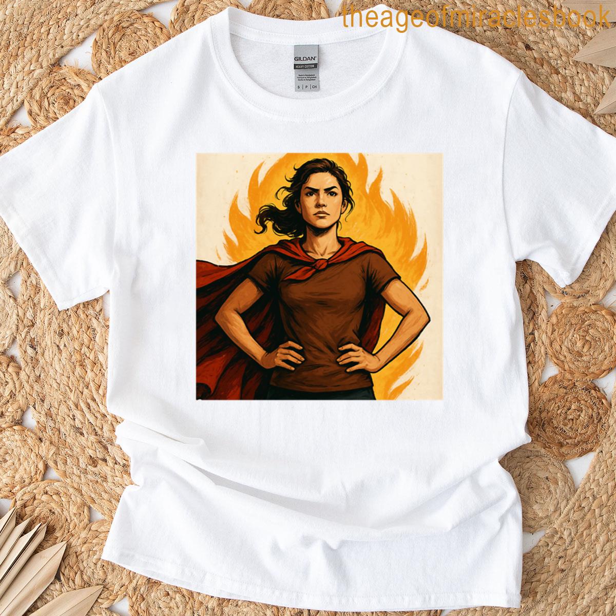 She Doesnt Try To Shine She Is Fire Oversized T-shirt