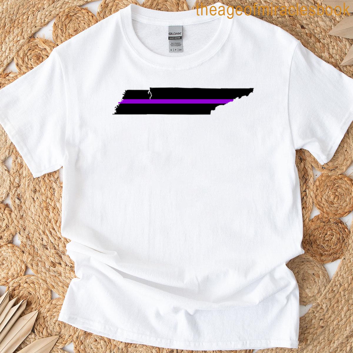 Tennessee Thin Purple Line T-shirt
