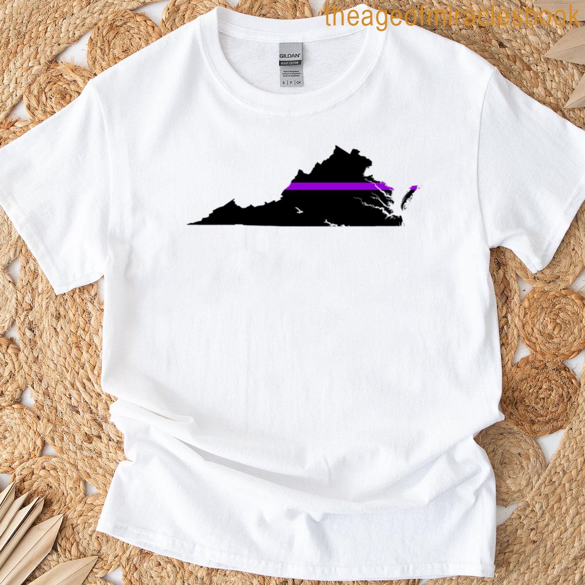 Virginia Thin Purple Line T-shirt