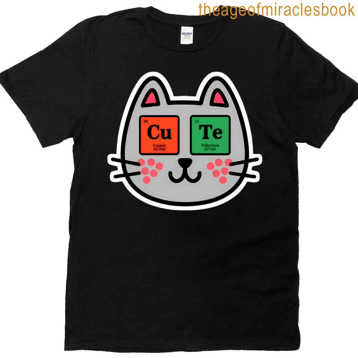 Cu-te Chemistry Adorable Science Cat T-shirt