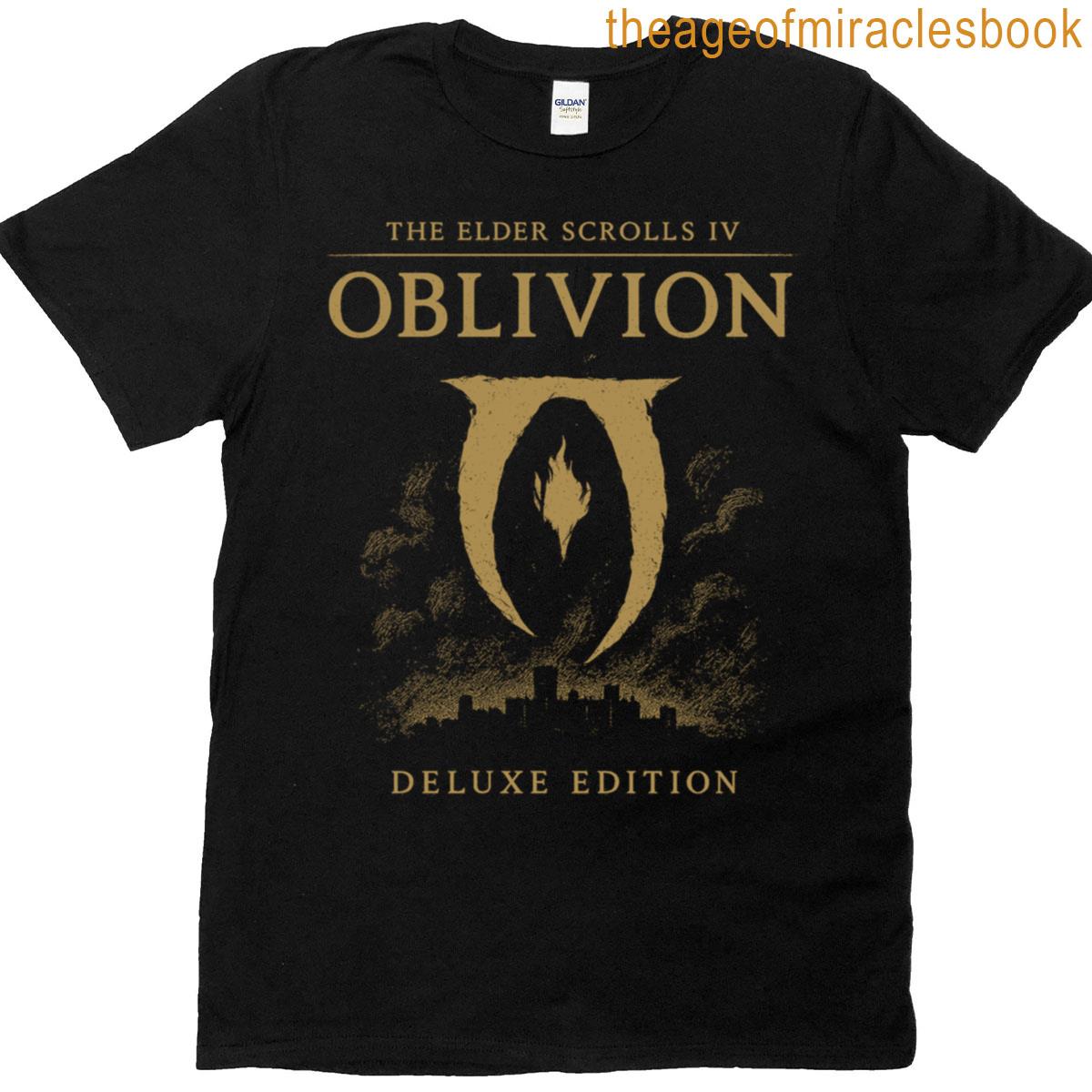 Elder Scrolls Iv Oblivion Deluxe Edition Logo T-shirt