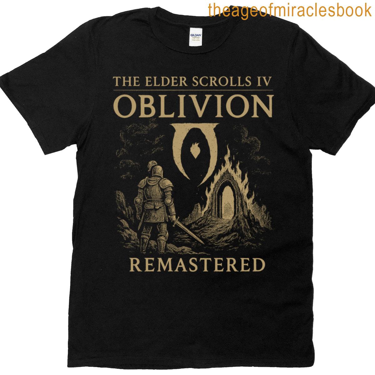 Elder Scrolls Iv Oblivion Gate Remastered T-shirt