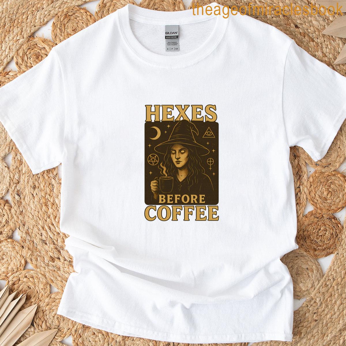 Hexes Before Coffee T-shirt