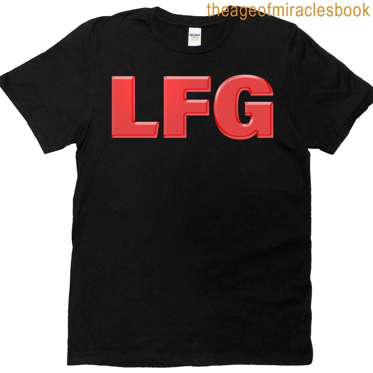 Lfg Lets Fcking Go Candy Red Oversized T-shirt