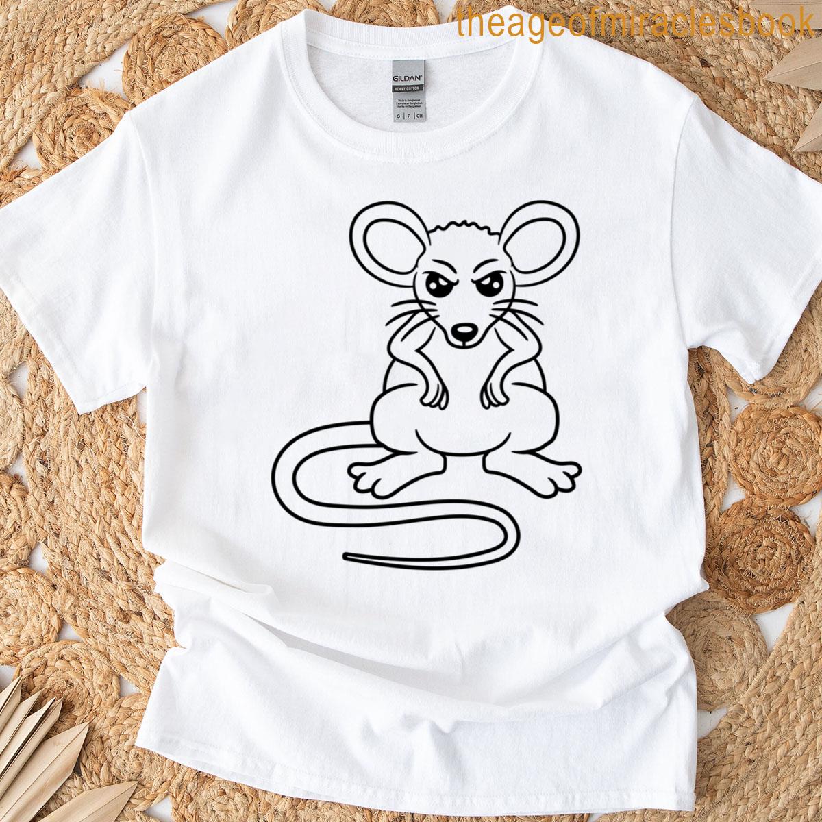 Mouse Evil Boy Angry Frustrated Aggressive Naughty T-shirt