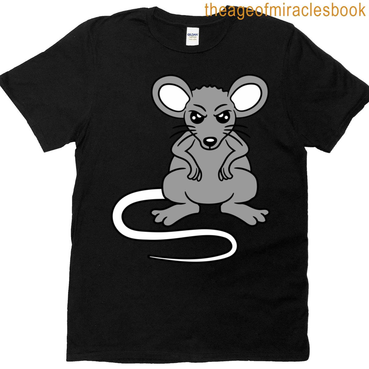 Mouse Mice Evil Rat Bad Angry Serious Aggressive T-shirt