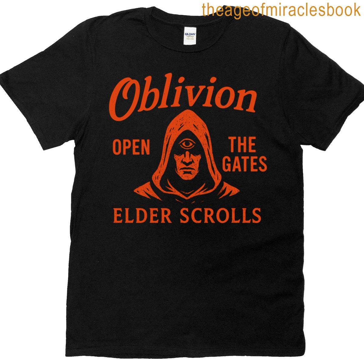 Oblivion Hooded Gate Opener T-shirt
