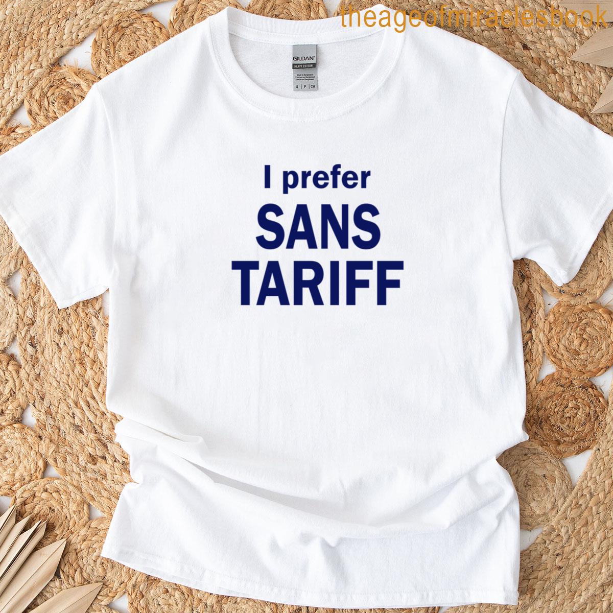 Sans Tariff T-shirt