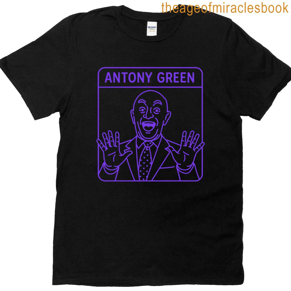 Antony Green Bold Line Portrait T-shirt