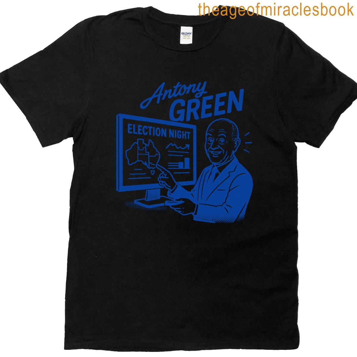 Antony Green Election Night Live T-shirt