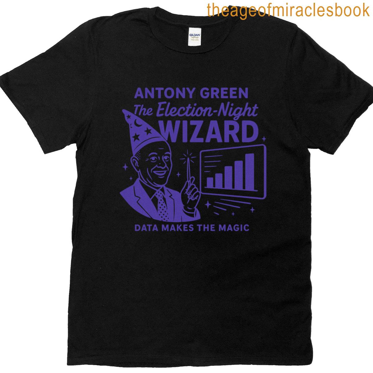 Antony Green The Election-night Wizard T-shirt