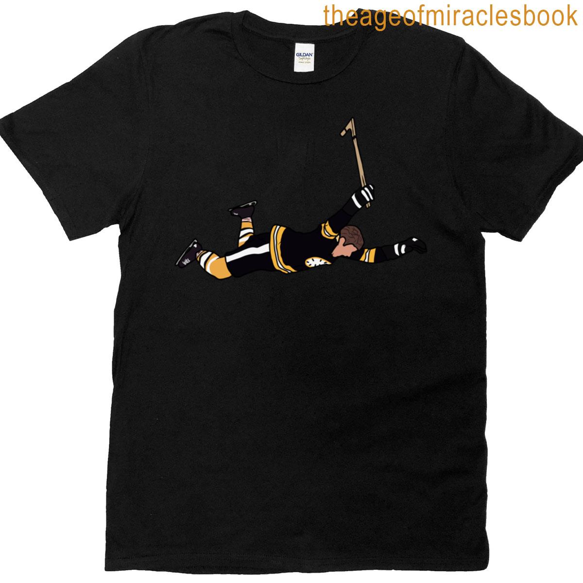 Bobby Orr Diving Celebration T-shirt