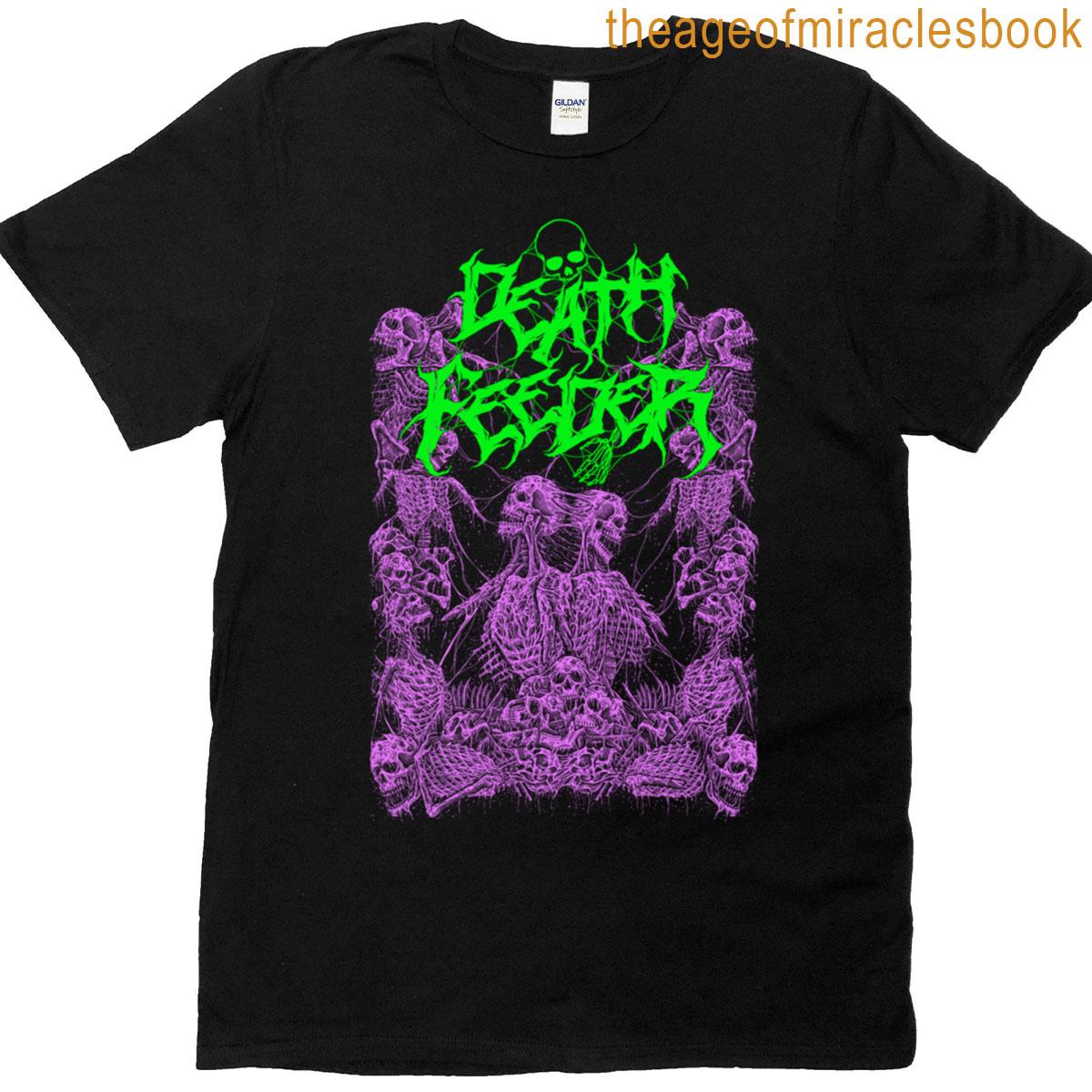Deathfeeder Corpses Greenpurple T-shirt