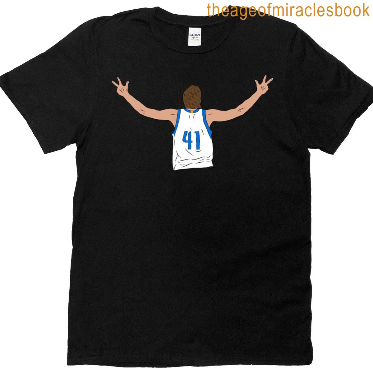 Dirk Nowitzki Celebration T-shirt