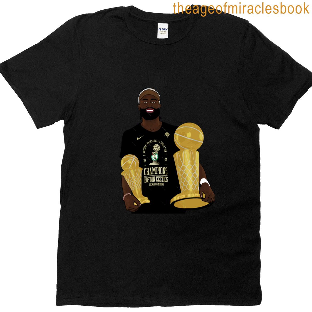 Jaylen Brown Mvp And Champion T-shirt