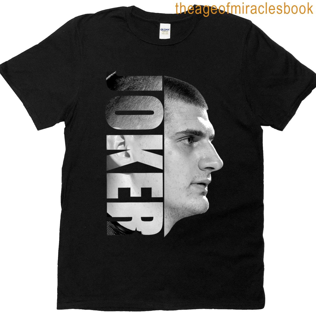 Nikola Jokic – Black White T-shirt