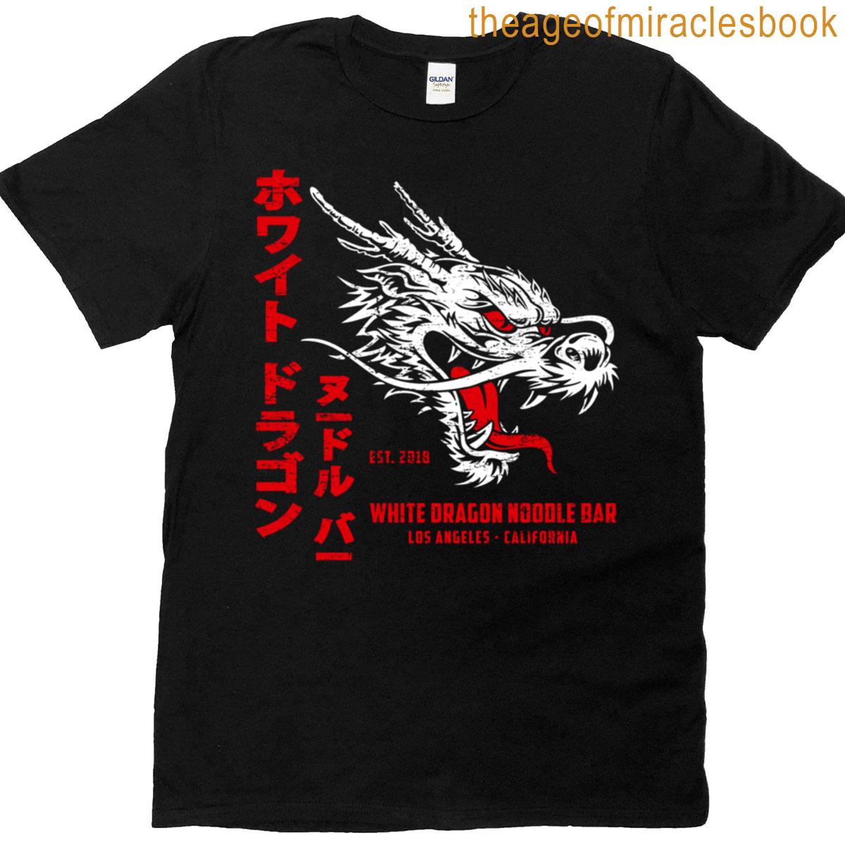 White Dragon Noodle Bar Aged Look T-shirt