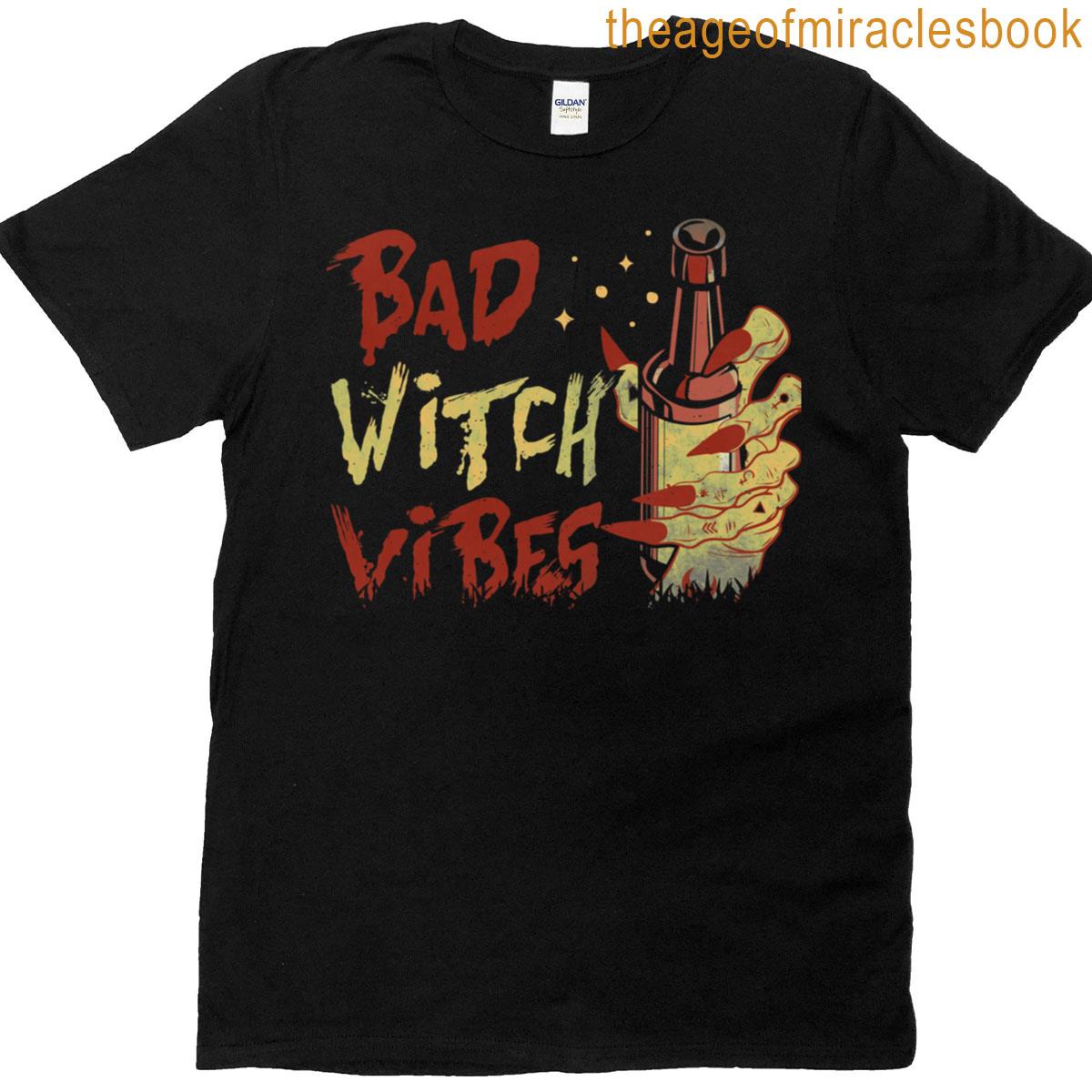 Bad Witch Vibes- Halloween T-shirt
