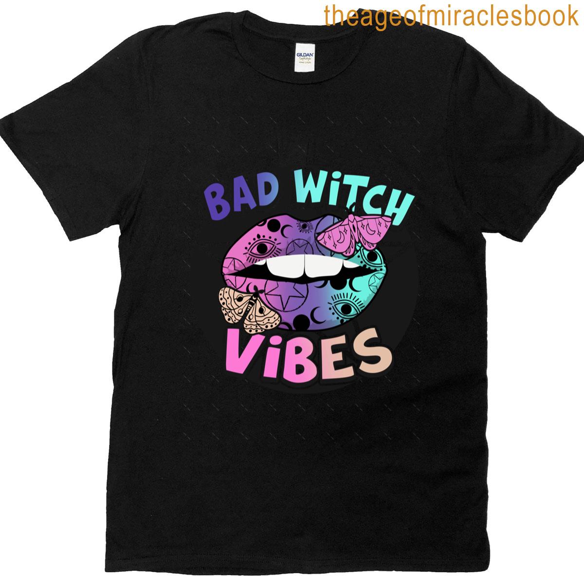 Bad Witch Vibes – Halloween Oversized T-shirt