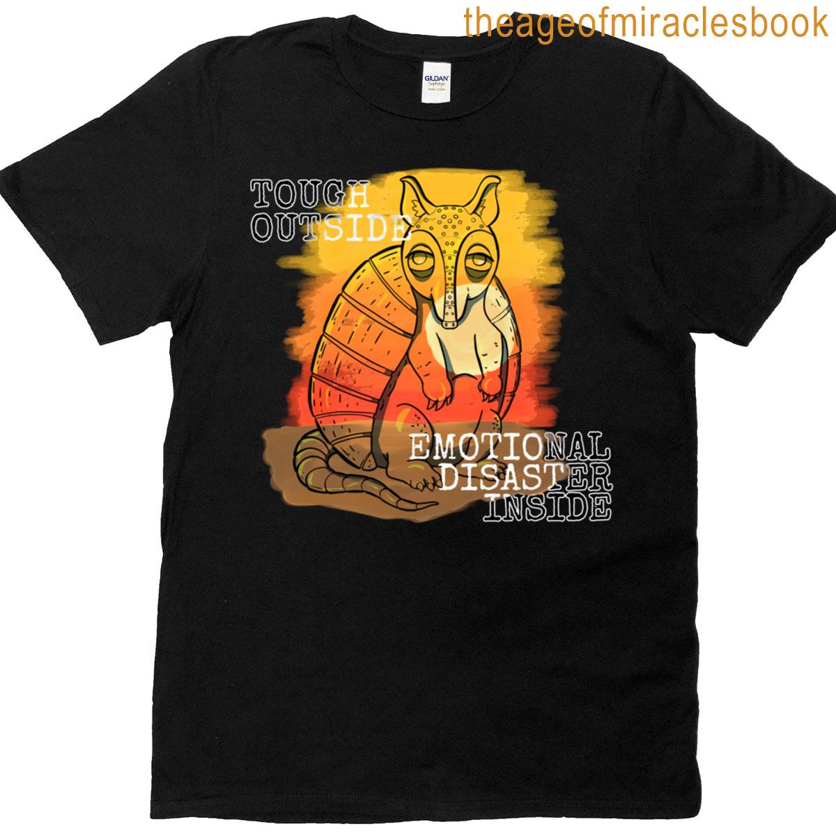 Emotional Disaster Armadillo Sunset T-shirt