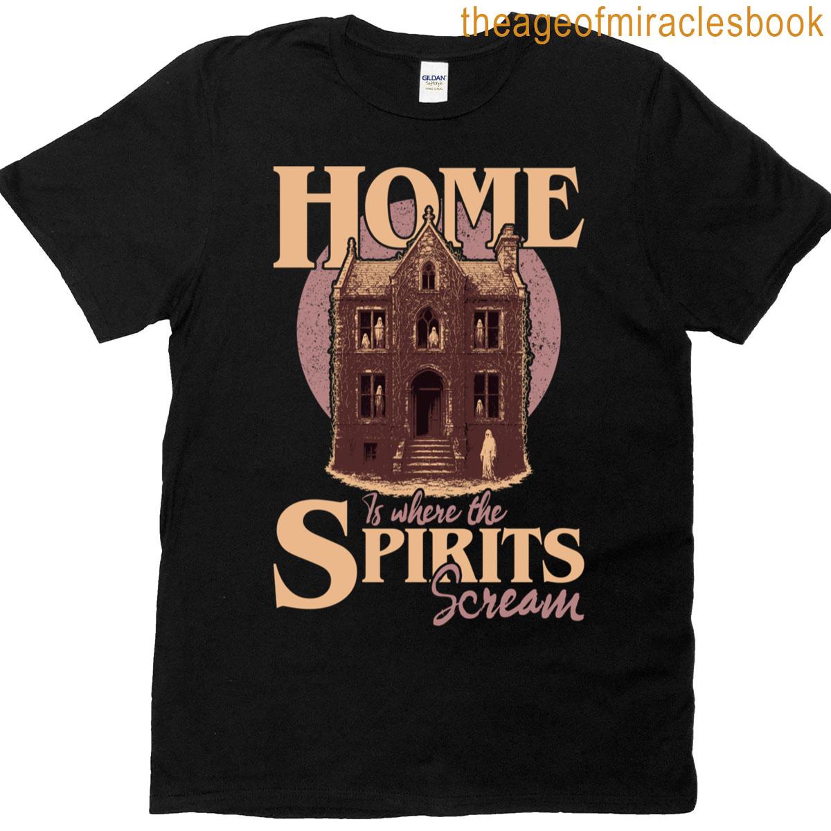 Haunted House Gothic Horror Mansion T-shirt